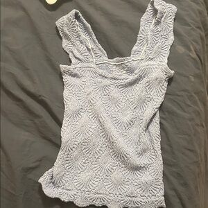 Free People Love Letter Cami in a light purple/lavender hue